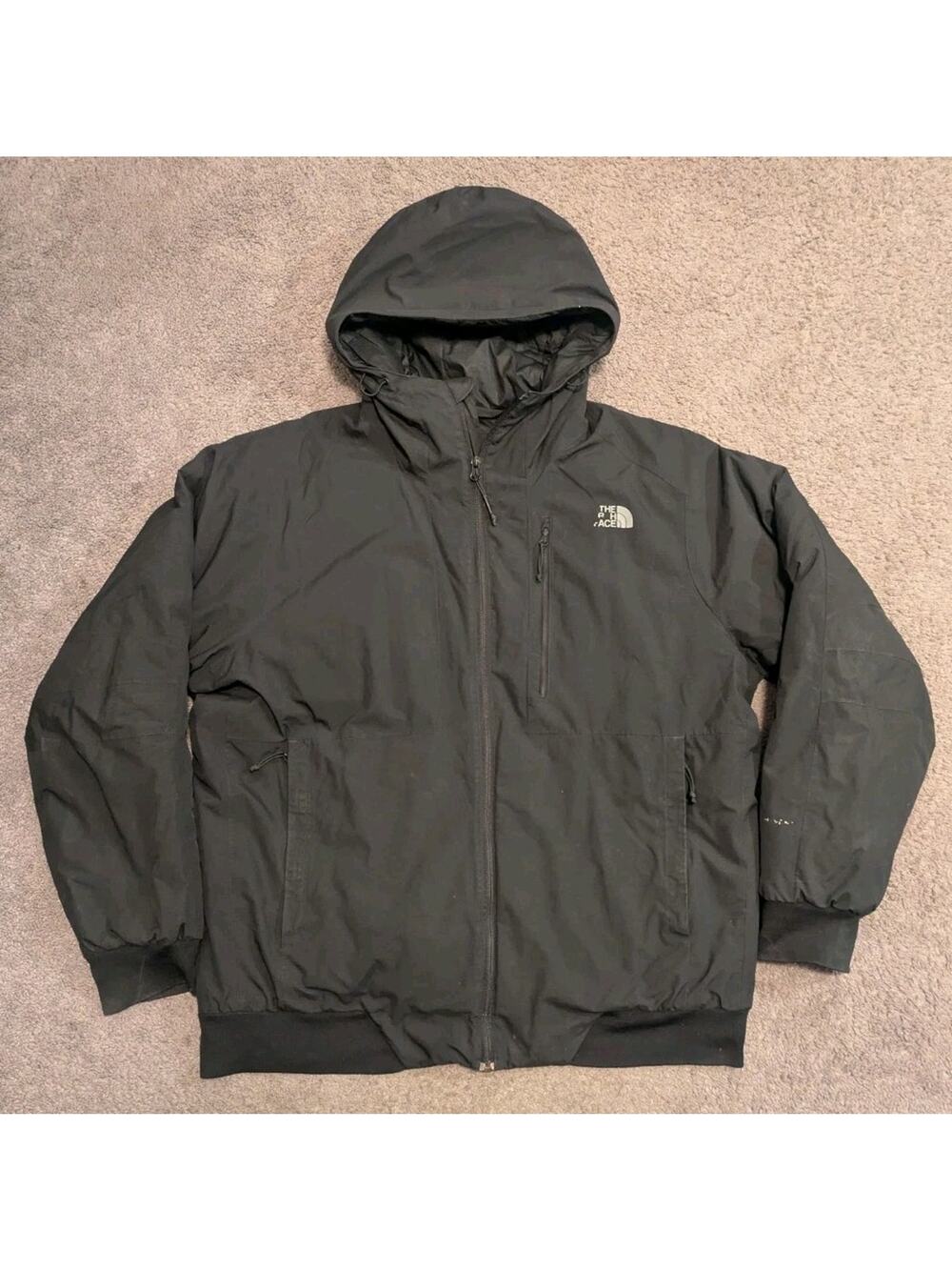 The North Face Hyvent Goose Down Black Bomber Jacket Men's XL